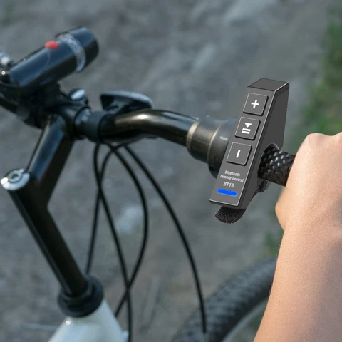 Мотоциклетный руль, пульт дистанционного управления, водонепроницаемый Bluetooth беспроводной контроллер для мотоциклетного шлема, гарнитура, наушники