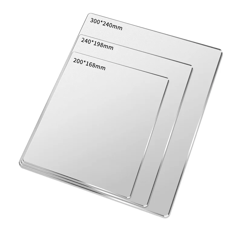 Podkładka pod mysz ze stopu aluminium Duża, antypoślizgowa, wodoodporna, lekka i trwała podkładka pod mysz do notebooka Premium ze zszytymi krawędziami — zdjęcie produktu 6