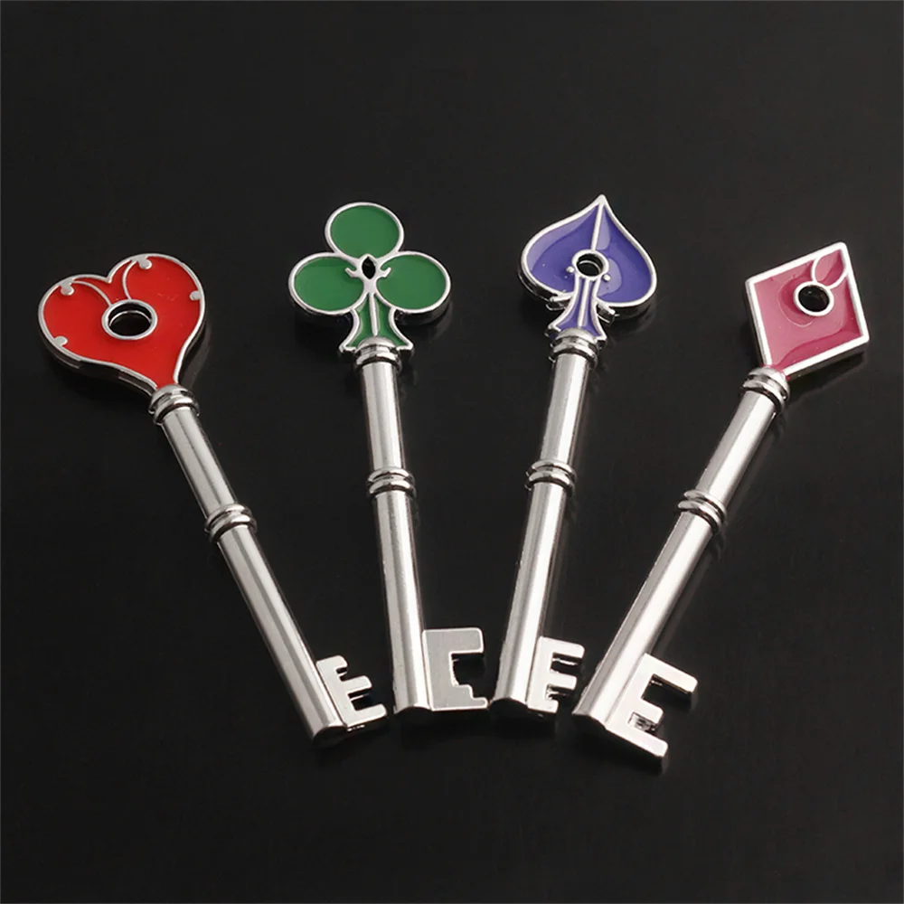 Game Biological Crisis: Requiem Keychain Playing Card Key Commemorative Keychain Survival Horror Men's Party Gift