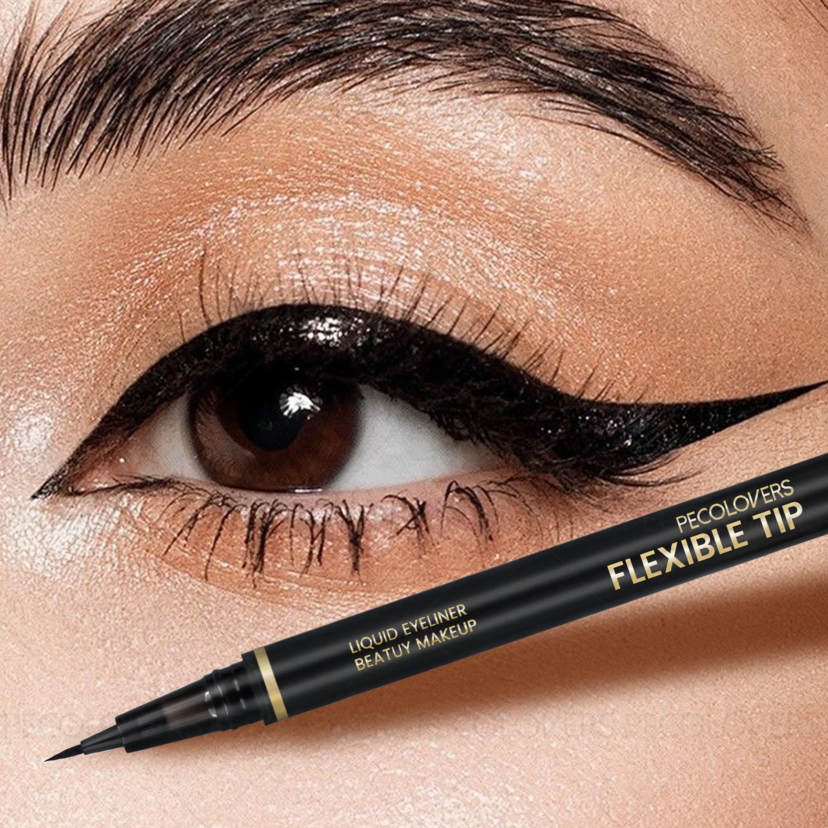 1pcs Waterproof Eyeliner Liquid Pen,Smooth Fitting, Waterproof,Eyeliner Pencil,Perfect for Festivals, Daily Use