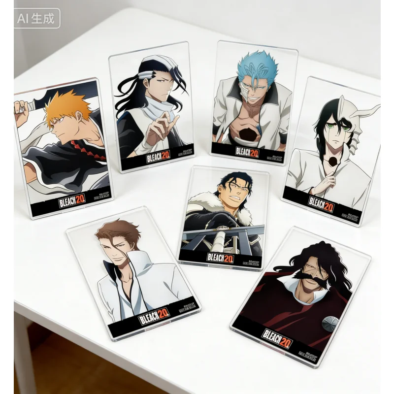 Anime Bleach Thousand-Year Blood War Acrylic Stand Model Plate Keychains Desk Decor Festivals Gifts to Fans