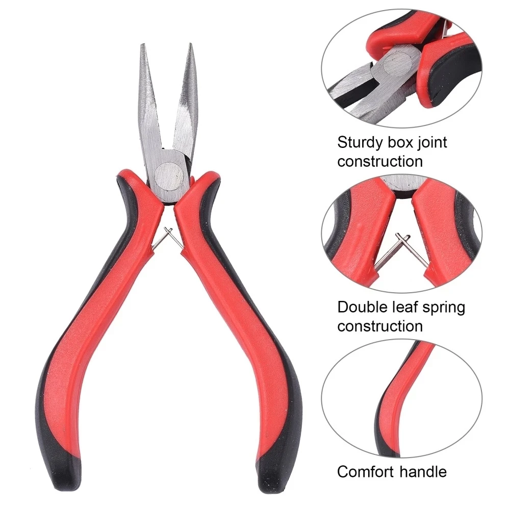 Different Purposes Stainless Jewelry Pliers DIY Creative Bead Accessories Beadwork Repair Tool Ferronickel Carbon Hardened Steel