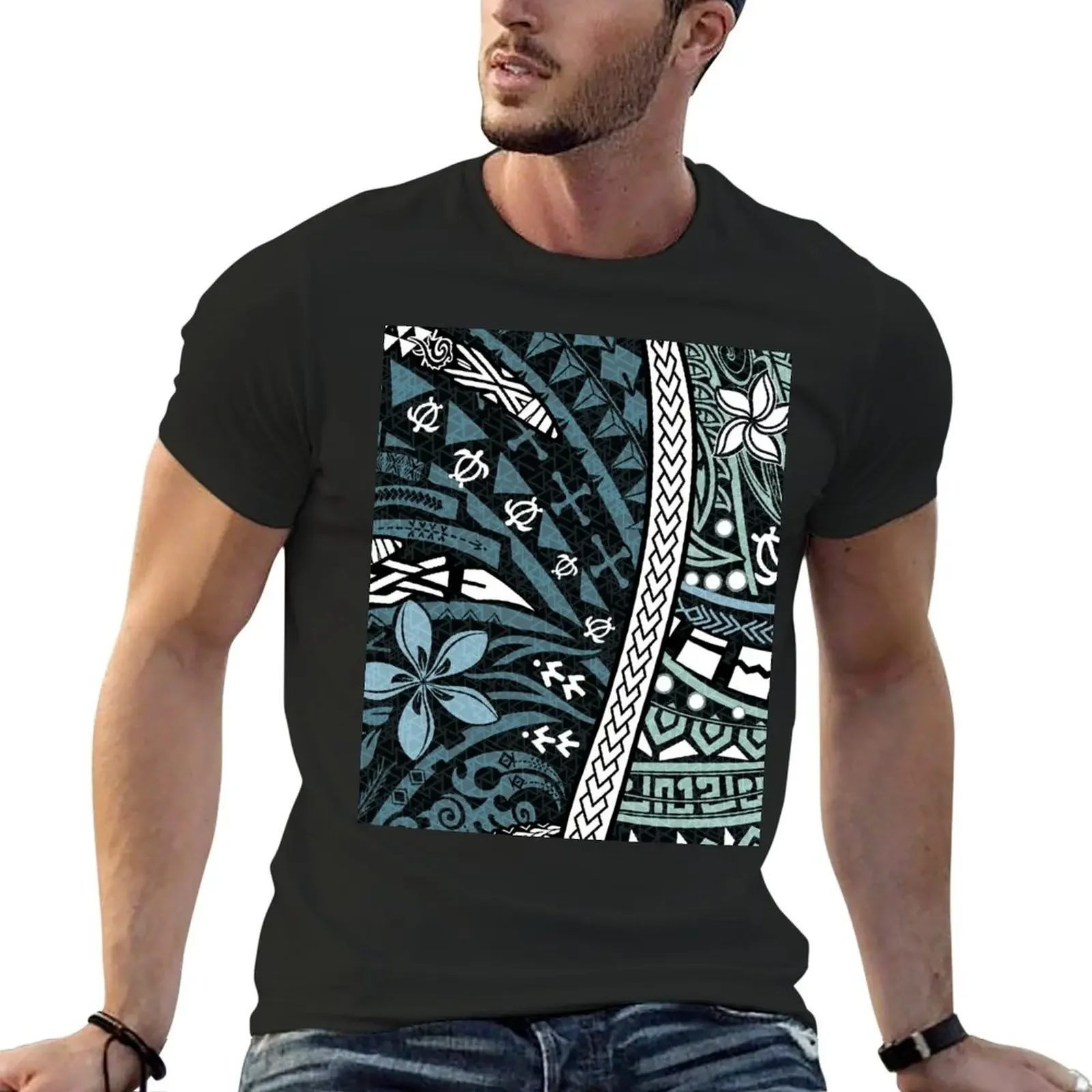 

Polynesian - Hawaiian Tribal Artboard 2032 T-Shirt new edition shirts graphic tee cute tops blacks big and tall t shirts for men