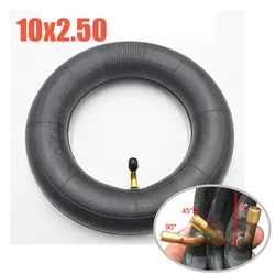 Inner Tube 10X2.50 10x2.5 3.0 255x80 80/65-6 Tube Innertube with bent valve 45/90 Degree for Baby Stroller Pram Scooter 10 Inch