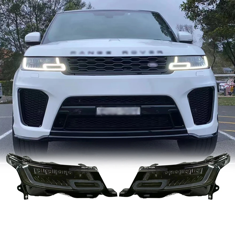 LED Headlights For Range Rover Sport Headlamp 13-17 Upgrade 2018 2019 Lamp Car Parts Car Accessories