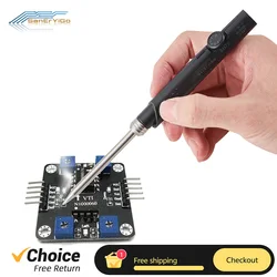 Original SH72 Soldering Iron 65W 12-24V 220-400℃ Adjustable Temperature SH72-BC2 KU D24 K C4 Tip Welding Tool not T12