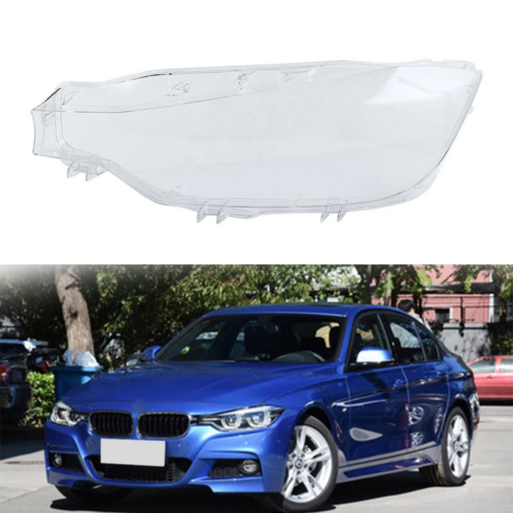 Clear Auto Lampshade Headlight Lens Front Left HeadLamp Shell Cover For BMW F30 F31 2016 2017 2018 3 Series Auto Accessories