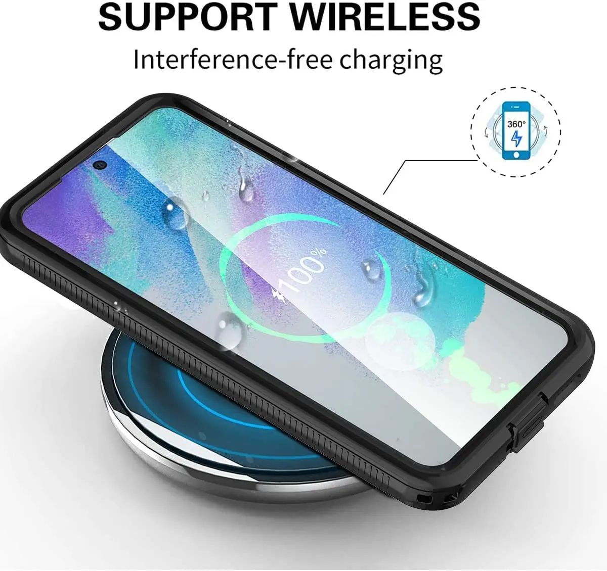 Professional IP68 Waterproof Case for Samsung Galaxy S21 S22 Plus Note 20 Ultra 5G Dustproof and Shockproof Underwater Case
