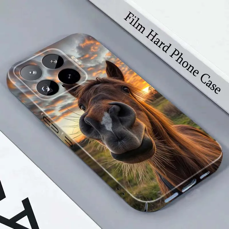 Capa Rígida para Celular Sunset Brown Horse For Honor Play Magic 8 7 6 X9d X9c X9 X8b X8A X8 500 200 X50 X60 Lite GT Pro