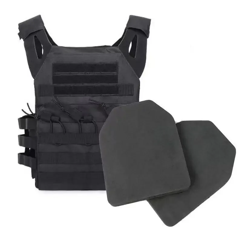 2pcs Airsoft Tactical Vest EVA Plates Body Carrier Vests SAPI Shock Plate for Outdoor Hunting Paintball CS War Game Protective