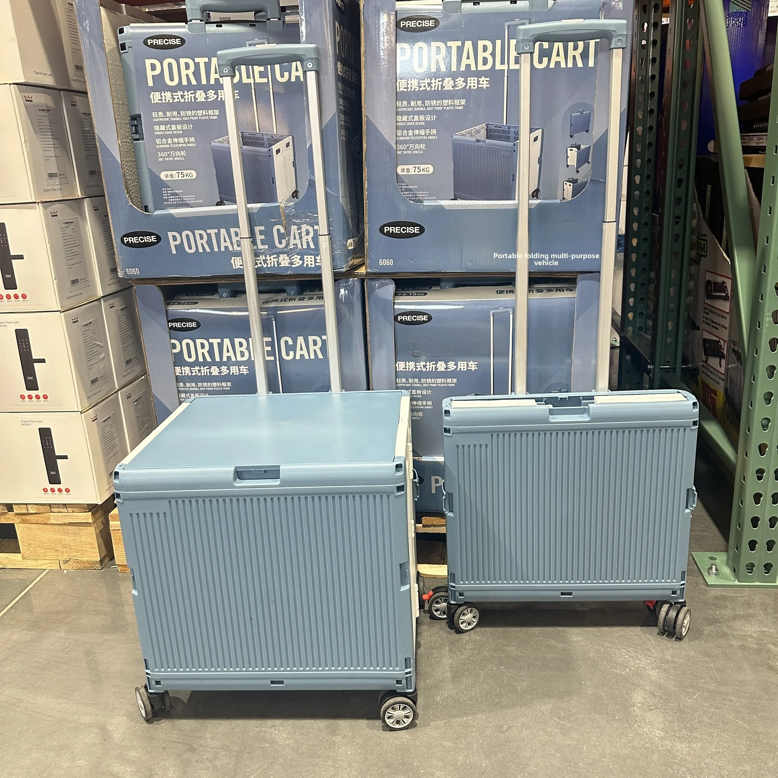 carrello-portatile-pieghevole-per-uso-domestico-con-ruote-multidirezionali-design-leggero-capacita-65-litri-facile-da-riporre