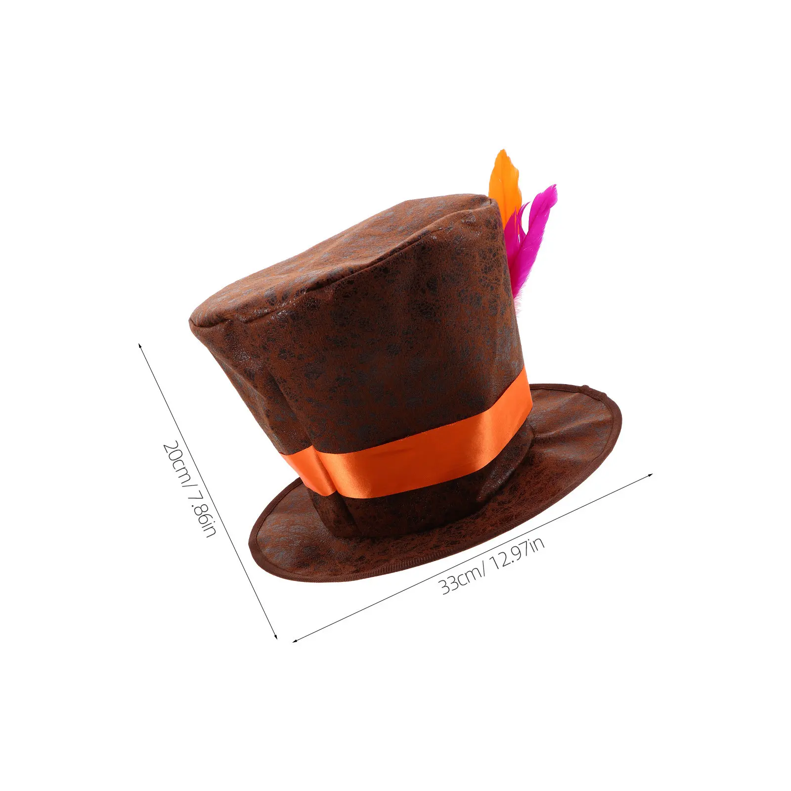 Chapéu de Festa Pequeno Colorido Estilo Anos 20 Fascinator para Chá da Tarde, Decoração de Cabeça para Aniversário, Cosplay e Fantasia de Halloween