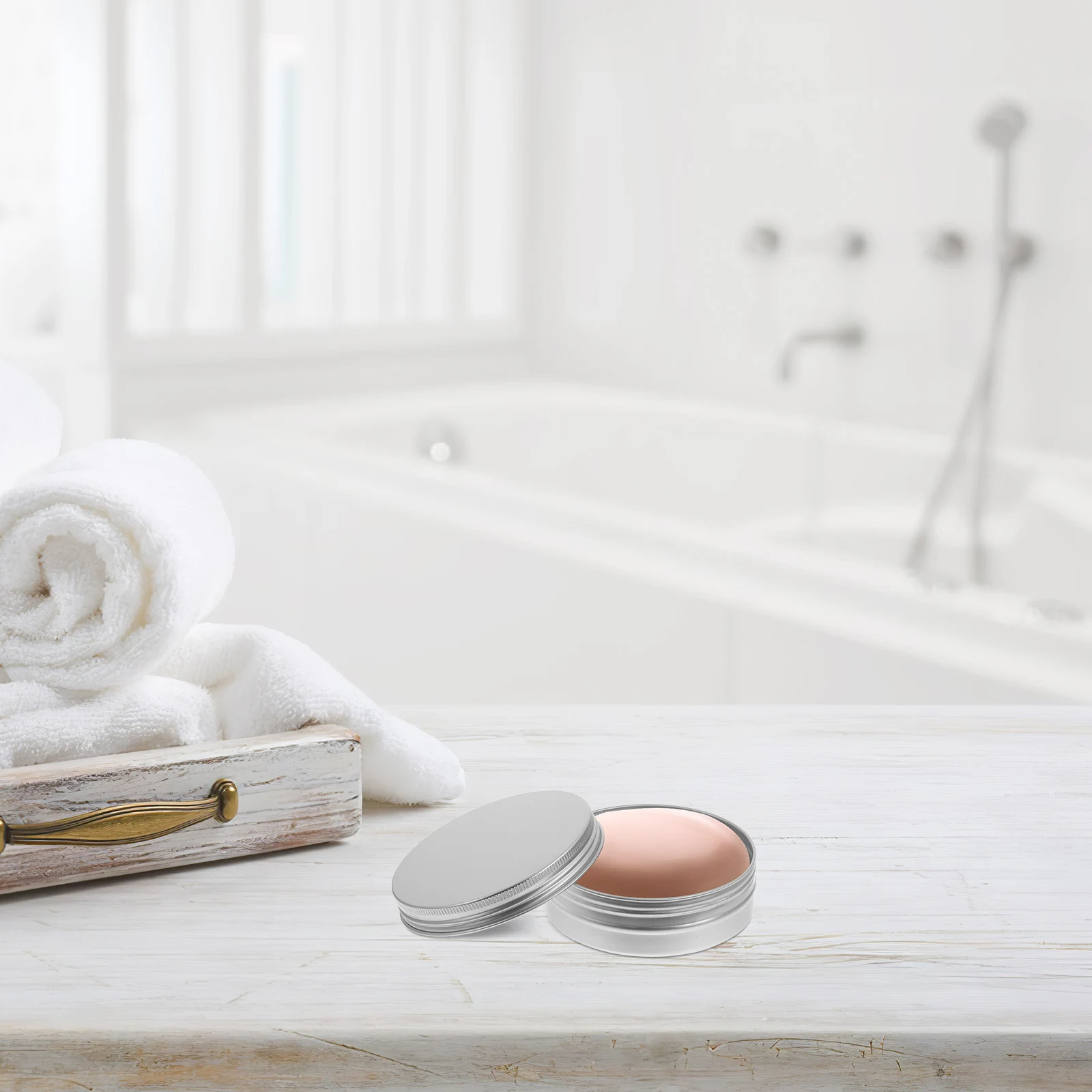 

3Pcs Soap Holders Aluminum Boxes Lidded Design Protective Waterproof Insectproof Portable Bath Organizer Silver