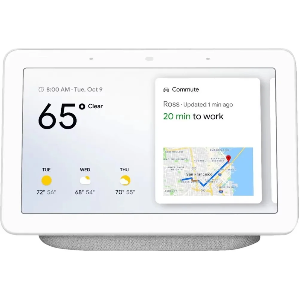 Véritable Google NEST HUB GOOGLE NEST HUB 2ND GEN contrôleur de maison intelligente Google Assistant