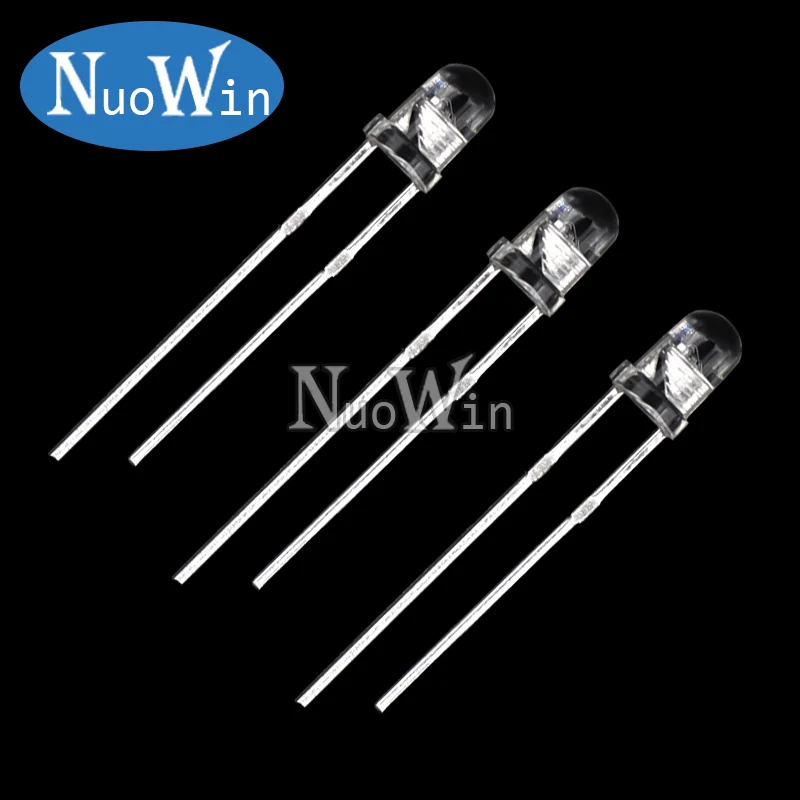 50pcs/lot 3MM Flash Red Green Bi-Color Light-Emitting-Diode F3 Automatic Flashing LED Control Blinking Diode DIY