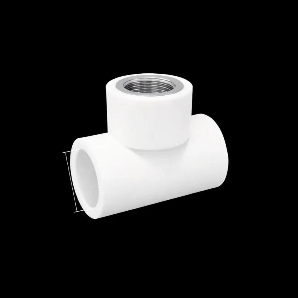 PPR Plumbing Fitting Connector Tee Elbow Threaded Adapter Pipe Coupling For Domestic Water Pipe Installation Tool
