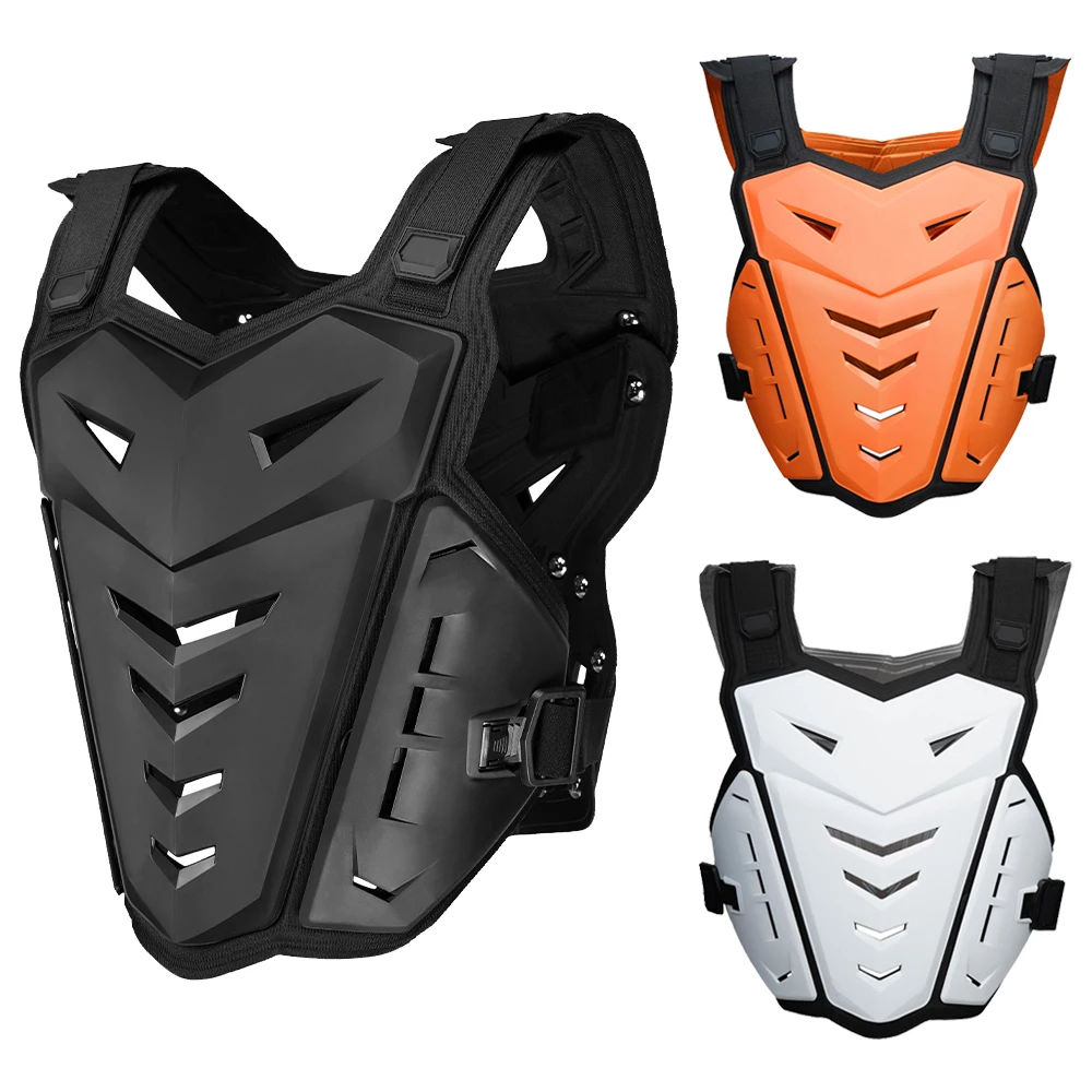 

Мотоциклетный жилет-защита для груди и спины, противоударный, для мотокросса, износостойкий, для езды на мотоцикле и велосипеде, защитное снаряжение