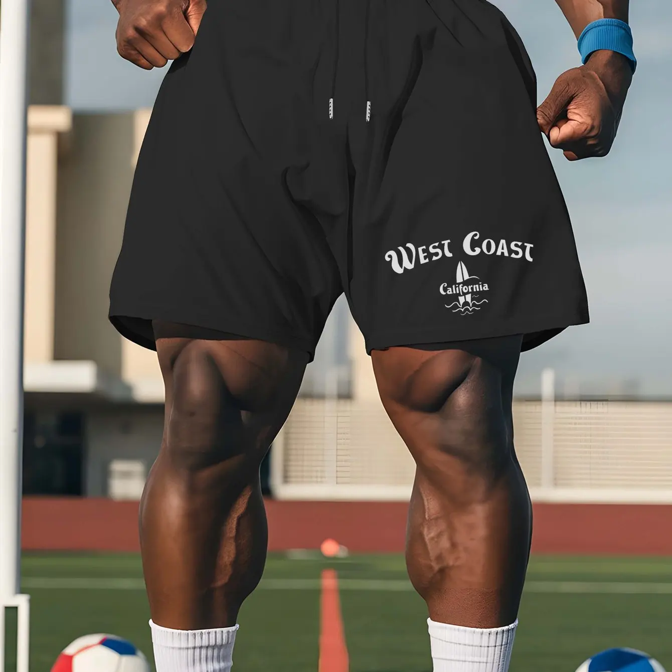 

Мужские модные повседневные шорты для спорта и отдыха на открытом воздухе, коллекция Лето 2026, идеально подходят для летнего пляжного курорта