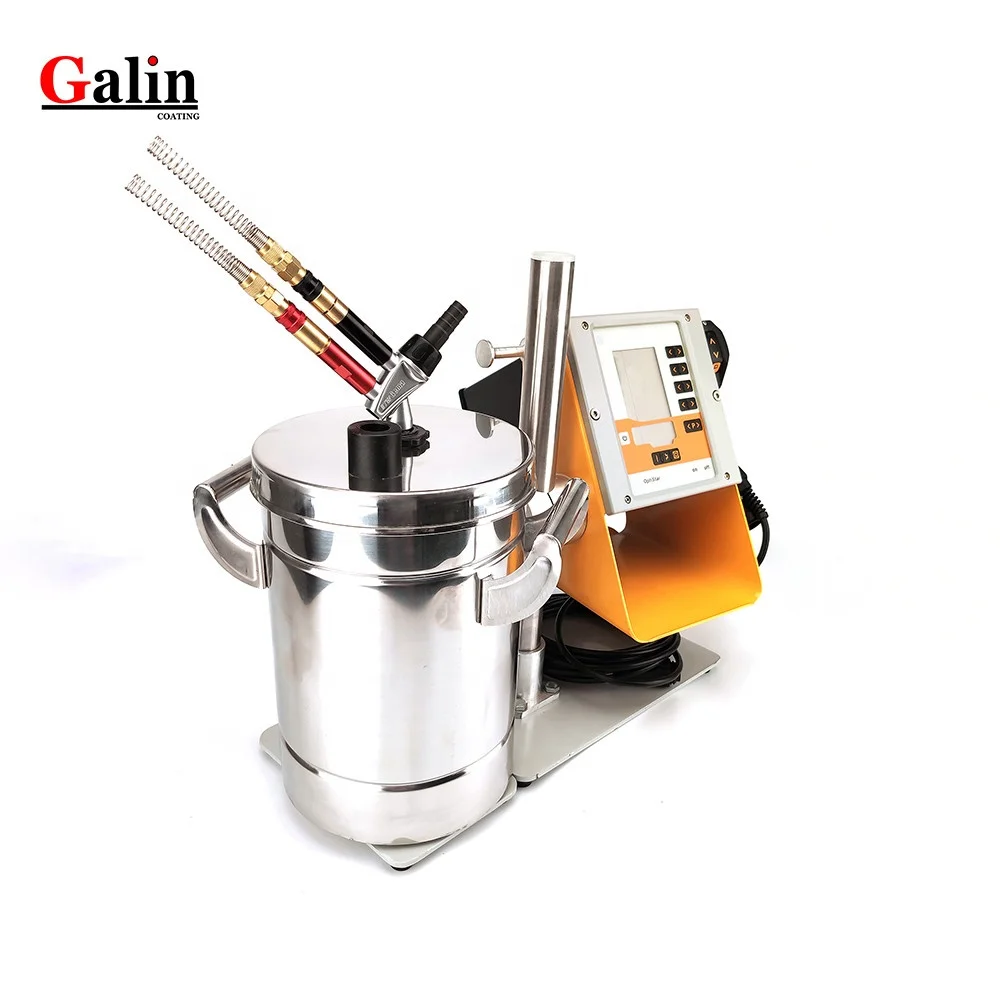 

Galinflex 2L small/ mini Lab Powder Coating Machine for Metal, steel, aluminium,car parts