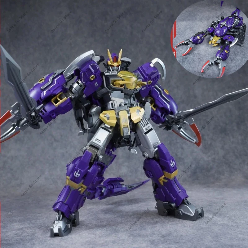 

CANG Toys Transage Figure Sworoion Action Figure Axeetle Insecta Unicorn Beetle Figurine Collect Mecha Model Figure Gifts 18cm