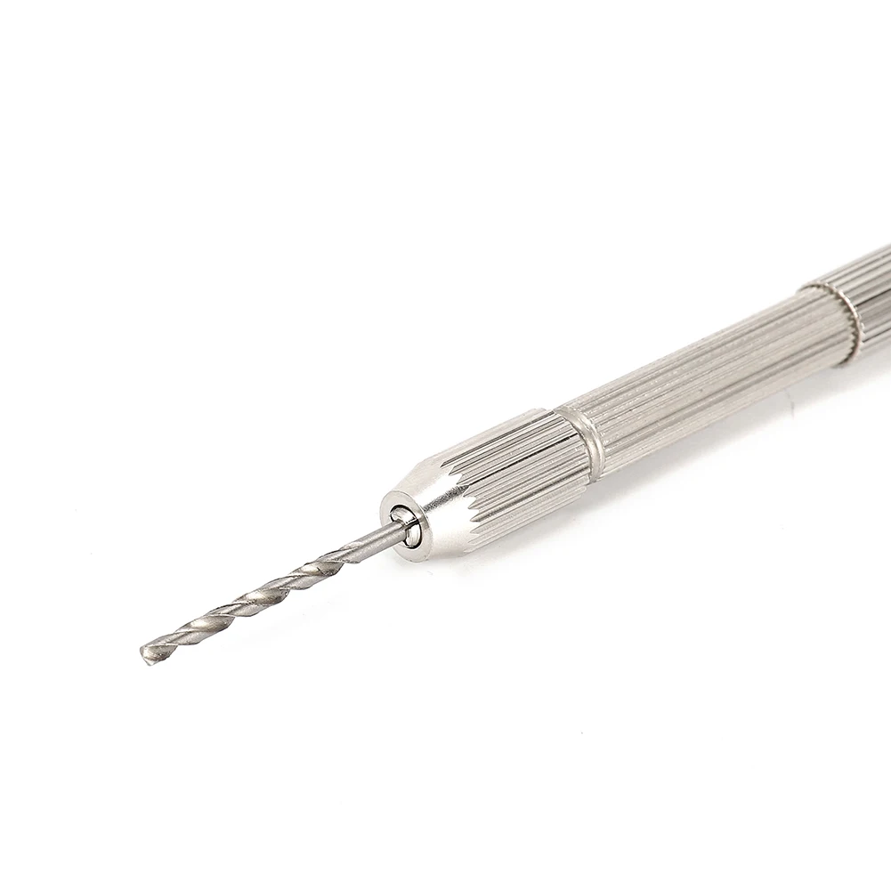 

Practical Hand Drill Drill Bit HSS Power Tools Aluminium Alloy Crafts Drill Bit For PCB Crafts Jewelry Mini Useful