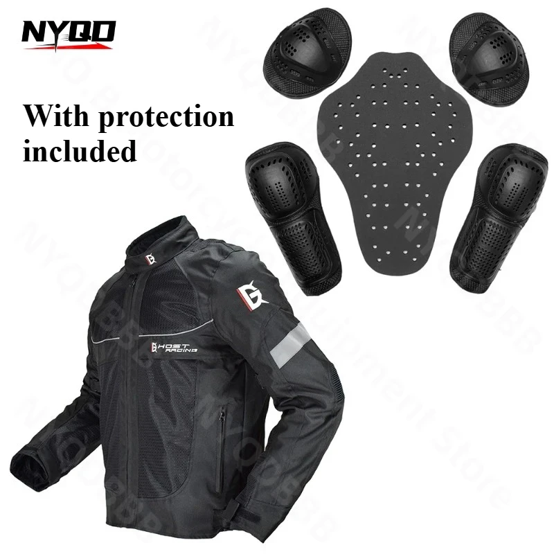 

Spring and summer motorcycle cycling jacket mesh breathable with detachable protective gear motorcycle accessories