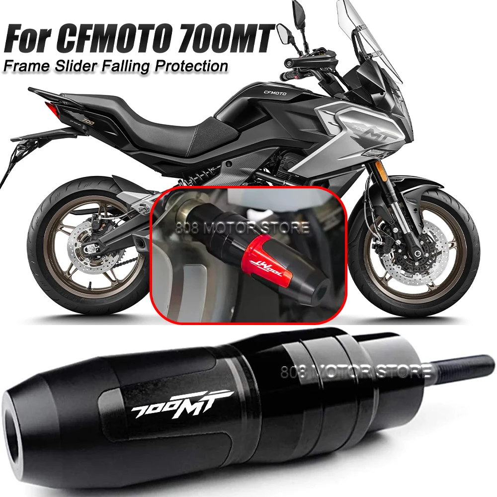 

For CFMOTO 700MT 700mt Motorcycle CNC Accessoires Falling protection Exhaust Slider Crash