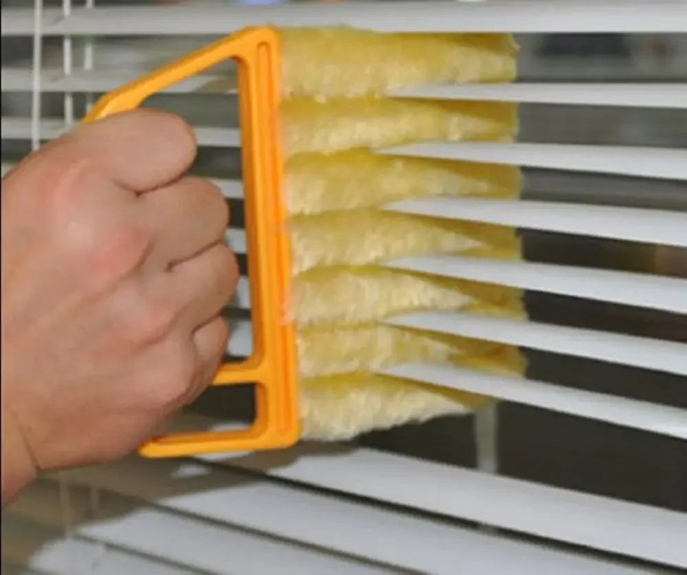 

EW New Louver Curtain Cleaning Brush Cleaning Brush Detachable Cleaning Brush Cleaning Vent Brush Pot scrubber Spin mop Cepillos