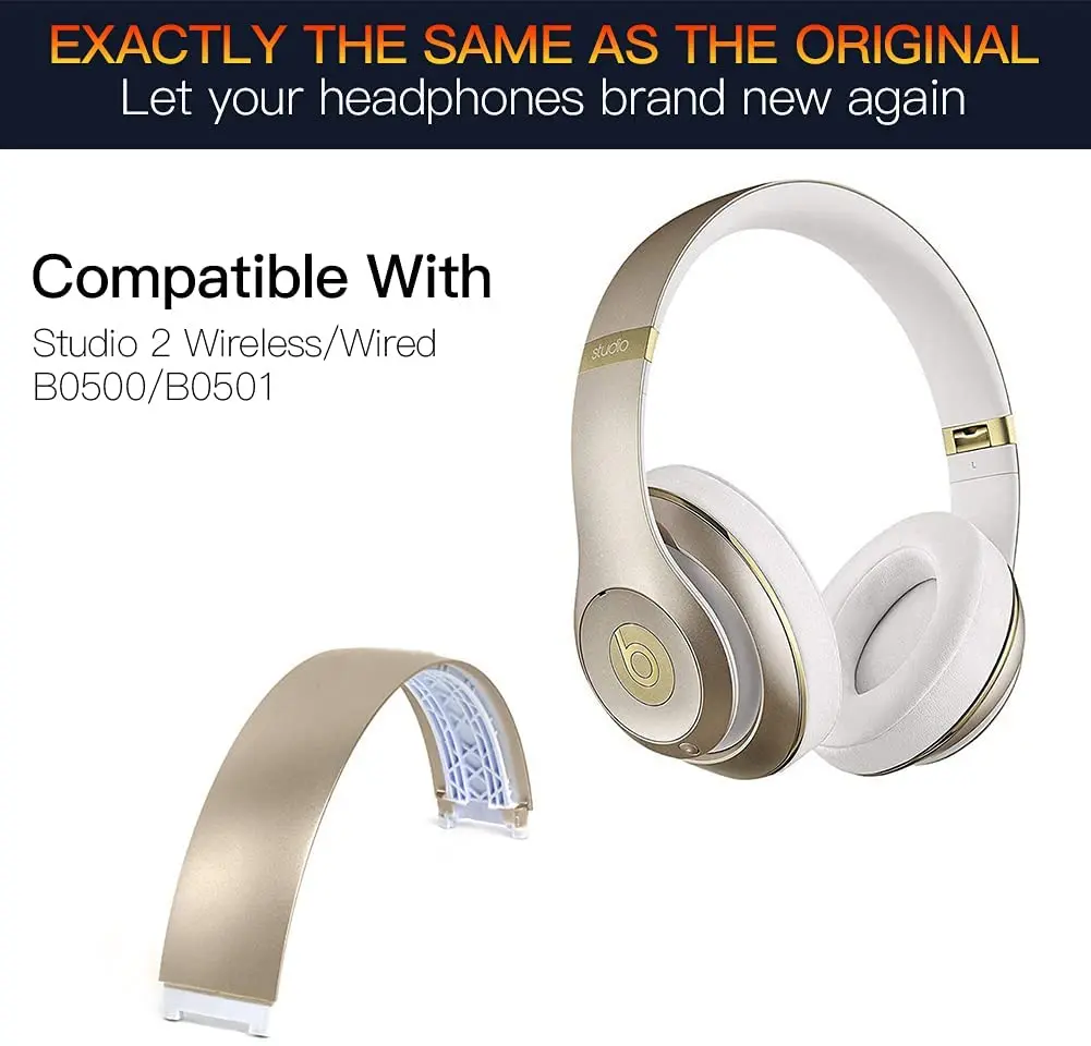 Studio 2.0 ヘッドフォン修理部品用交換用ヘッドバンド Beats