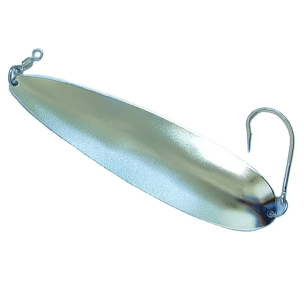 Kit 3 Cuillères à Traîne Martelées Avec Ancre & Plumet – Appâts Pêche à La Traîne Elema