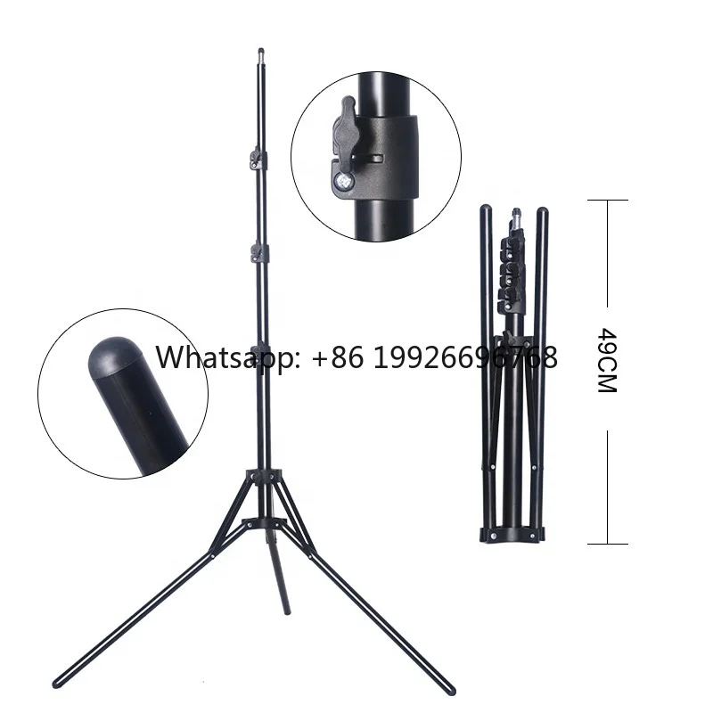 

Kernel 200cm Folded Tripod Video Photography Mini Flexible Tripod Light Stand