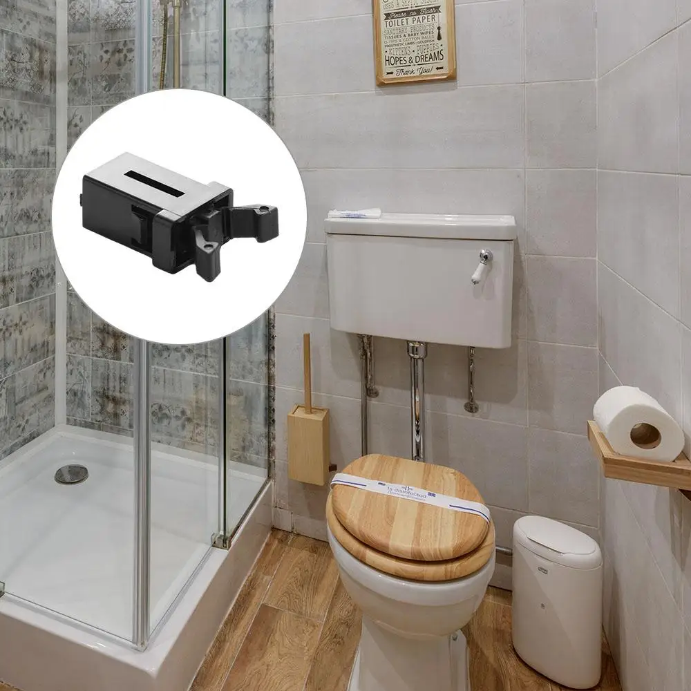Plastic Compatible Replacement Self-Locking Set Top Box Catch Bin Switch Lock Door Lock Repair Clip Trash Can Buckles
