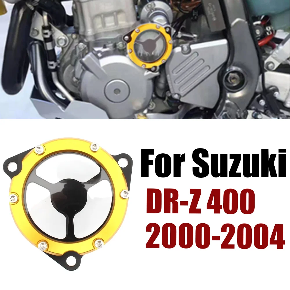 Dla Suzuki DR-Z 400/E/S/SM DRZ400SM DRZ400S DRZ LTZ LTR 450 rozrusznik silnika biegu jałowego pokrywa skrzyni korbowej motocykla akcesoria
