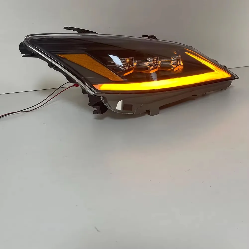 

2PCS Car Headlights for Lexus ES350 2010-2013 81145-33750 81185-33750 Daytime Running Lights Turn Signals Modified LED 3 Lens