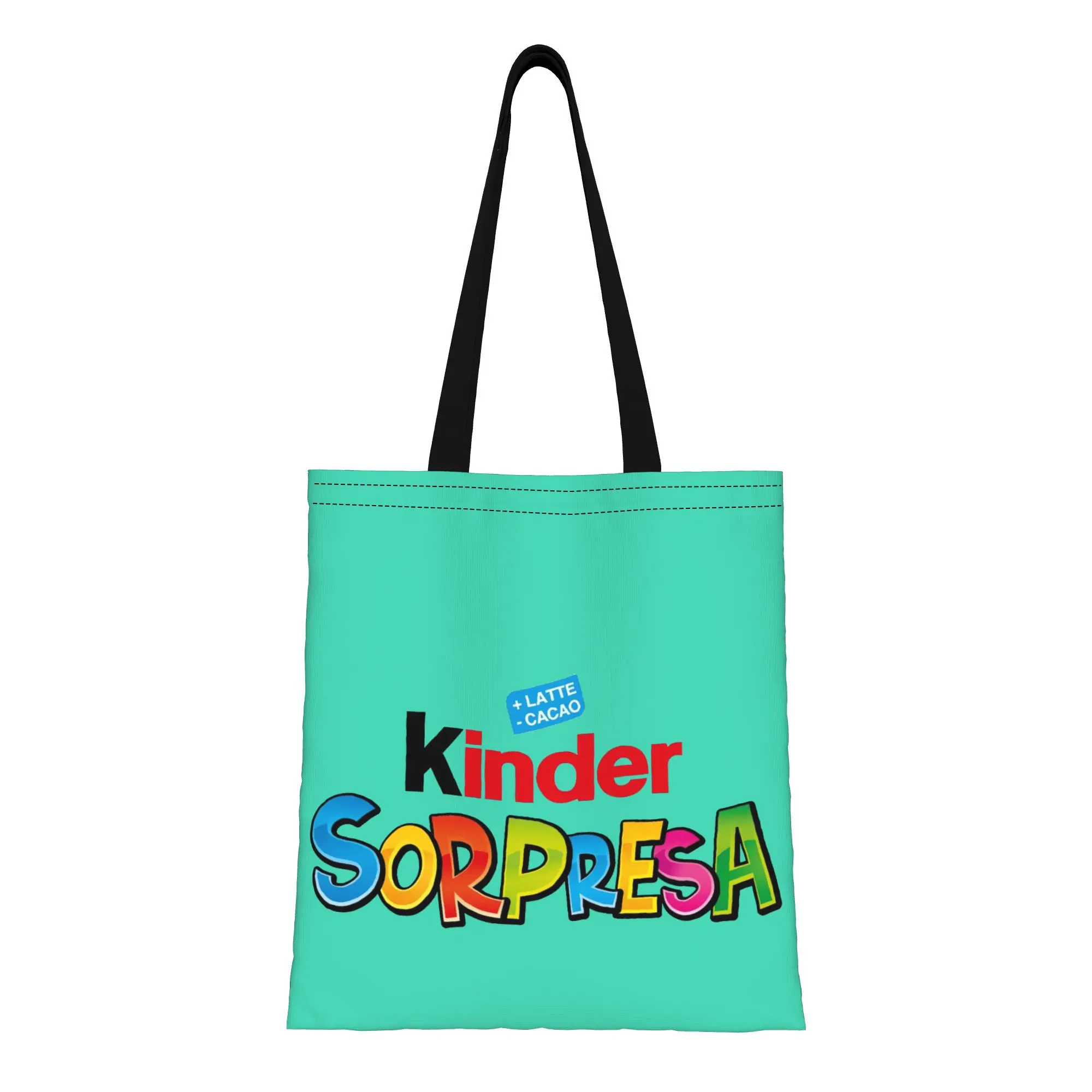 

Сумка-шоппер Kinder Bueno 1 kinder Canvas Tote Bag, идеально подходит для путешествий, женская сумка с верхней ручкой