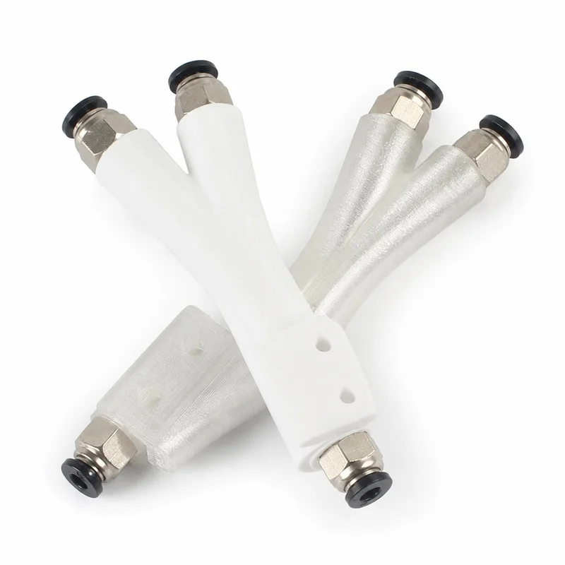 Dual Filament Y Shape Splitter Accessory for Bambu Lab A1 X1 P1 H2 Series 3D Printers White