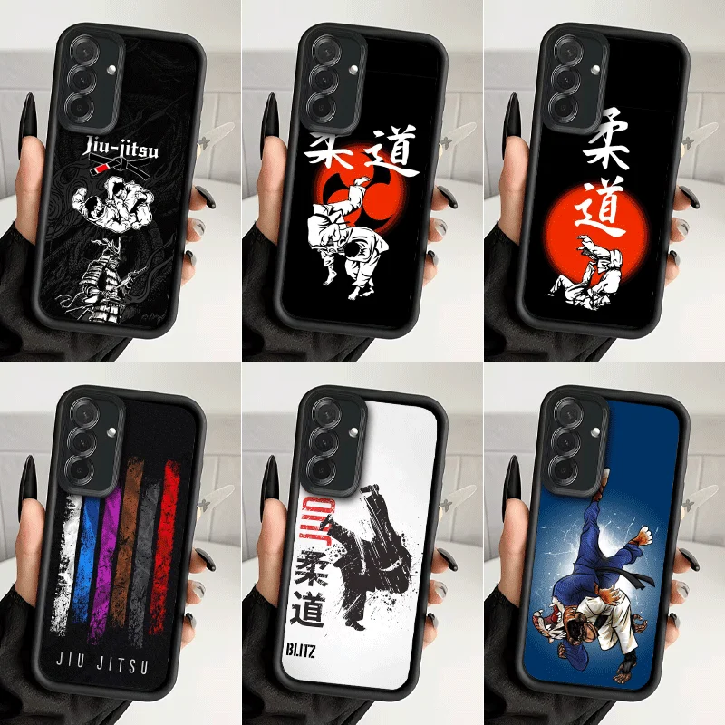 Judo Jiu Jitsu BJJ Brazilian Shockproof Phone Case For Samsung A13 A14 A15 A16 A17 A33 A34 A35 A36 A37 A53 A54 A55 A56 A57 A23 A