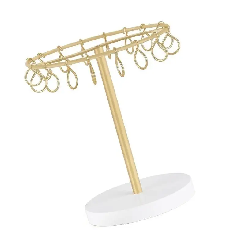 

P9FE Sturdy Metal Hair Clip Holder Stand Organizers for Easy Access and Organization