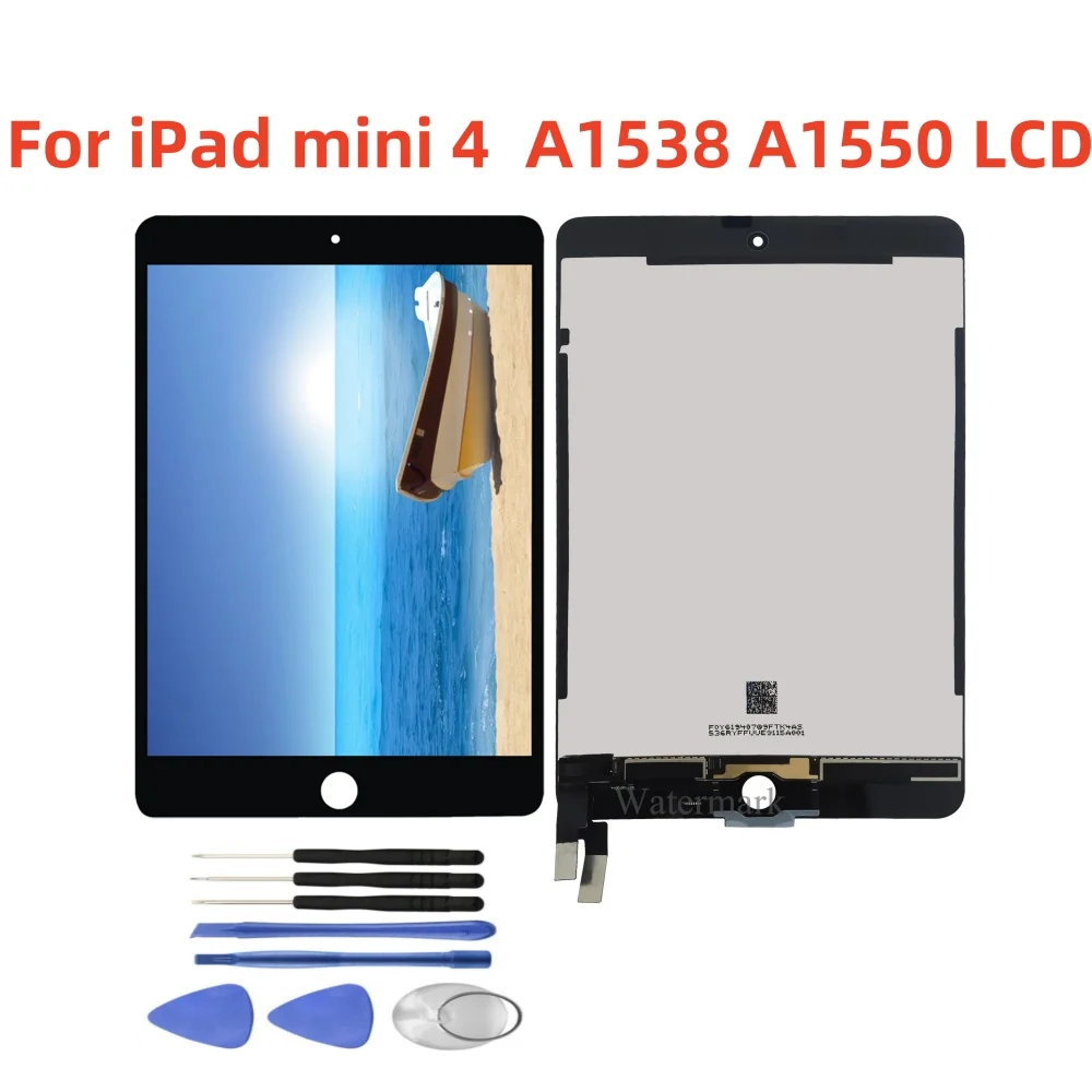 Screen LCD For iPad Mini 4 A1538 A1550   LCD Display Touch Screen Panel Assembly  Replacement iPad Mini 4 A1538 A1550 LCD