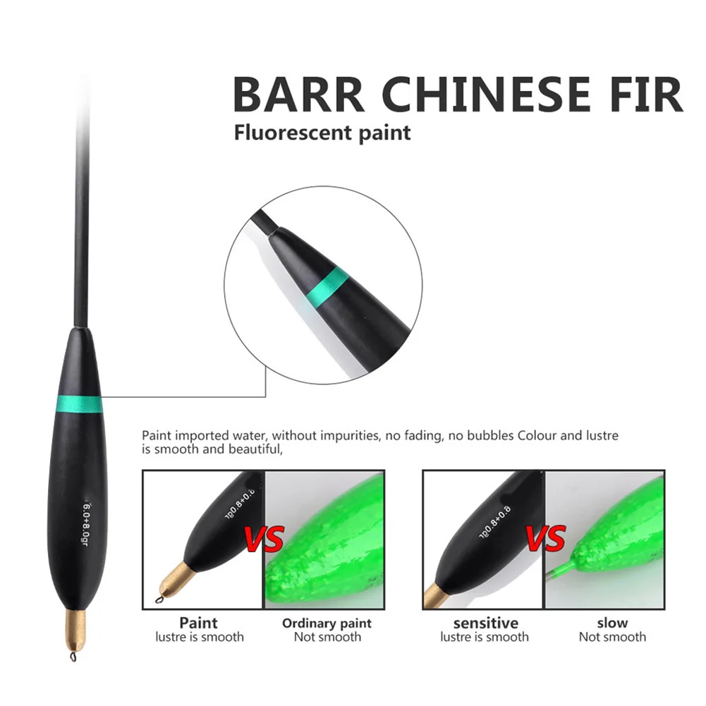 

Поплавки из медной головы с хвостом из бальзы, рыболовные приключения, регулируемая глубина, невыцветающий поплавок для рыбалки с высокой плавучестью