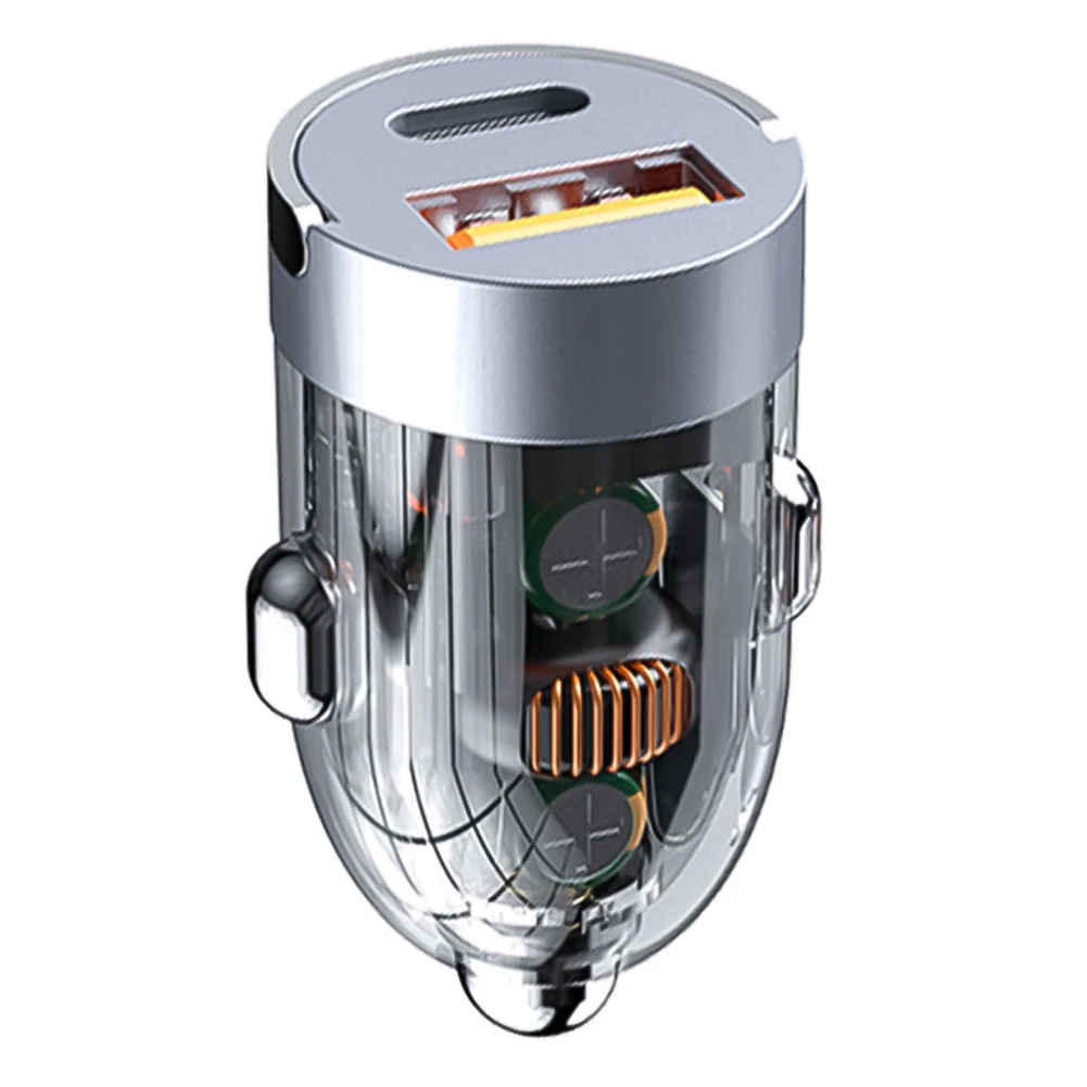 

Quick Installation Car Charger Adapter Non Deformation Quick Installation And Easy To Use W Dual Port Dual Port