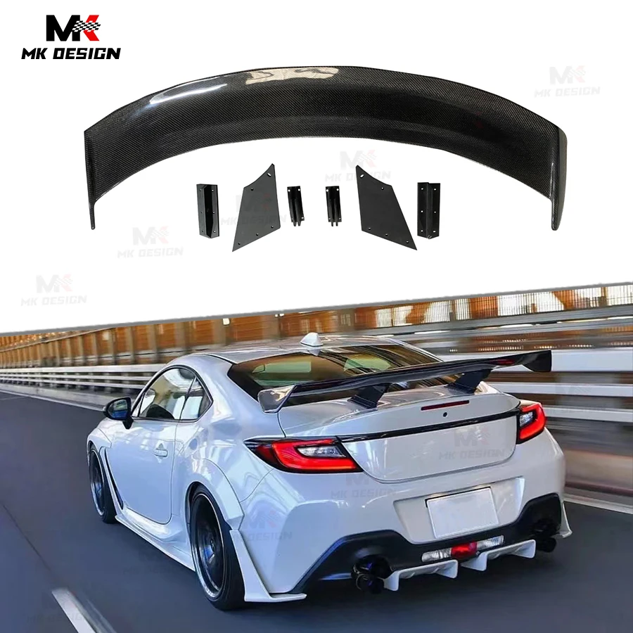 

Carbon Fiber Rear Wing Trunk Spoiler For Toyota GR86 Subaru BRZ 2021+ GT Style Rear Spoiler Trunk Wing Boot Lip Car Acccessories
