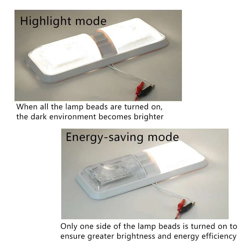 The third-generation high-brightness transparent emergency compartment light suitable for recreational vehicles