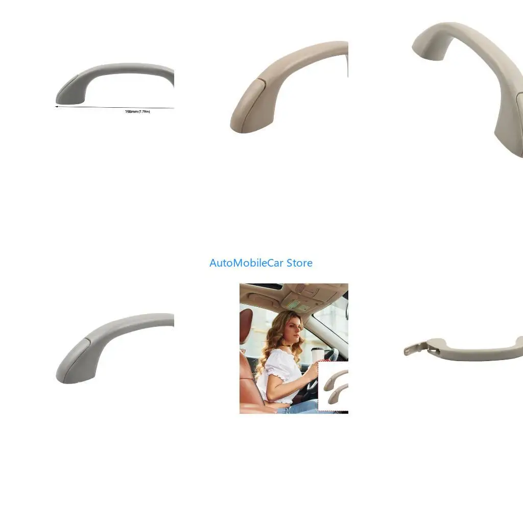 G8TE Interior Assist Handle Service Part with ABS Arched Hold Area