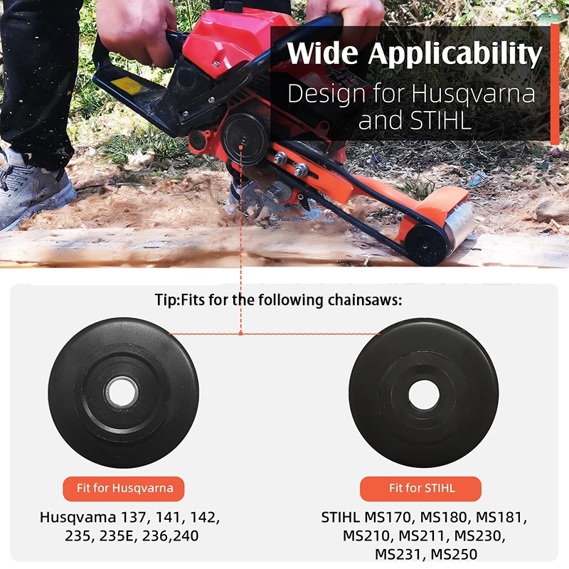 Chainsaw Log Peeling Machine Attachment 10.6in Orange Log Peeler Log Debarking Tool for Debarking Attachment Timber Peeler