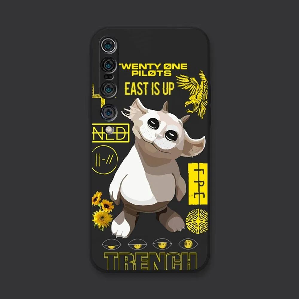 Twenty one pilots Phone Case For Xiaomi 11 Redmi Note 11 5G 8T 9A 9 10T Note8Pro Note9 12SUltra Black Case