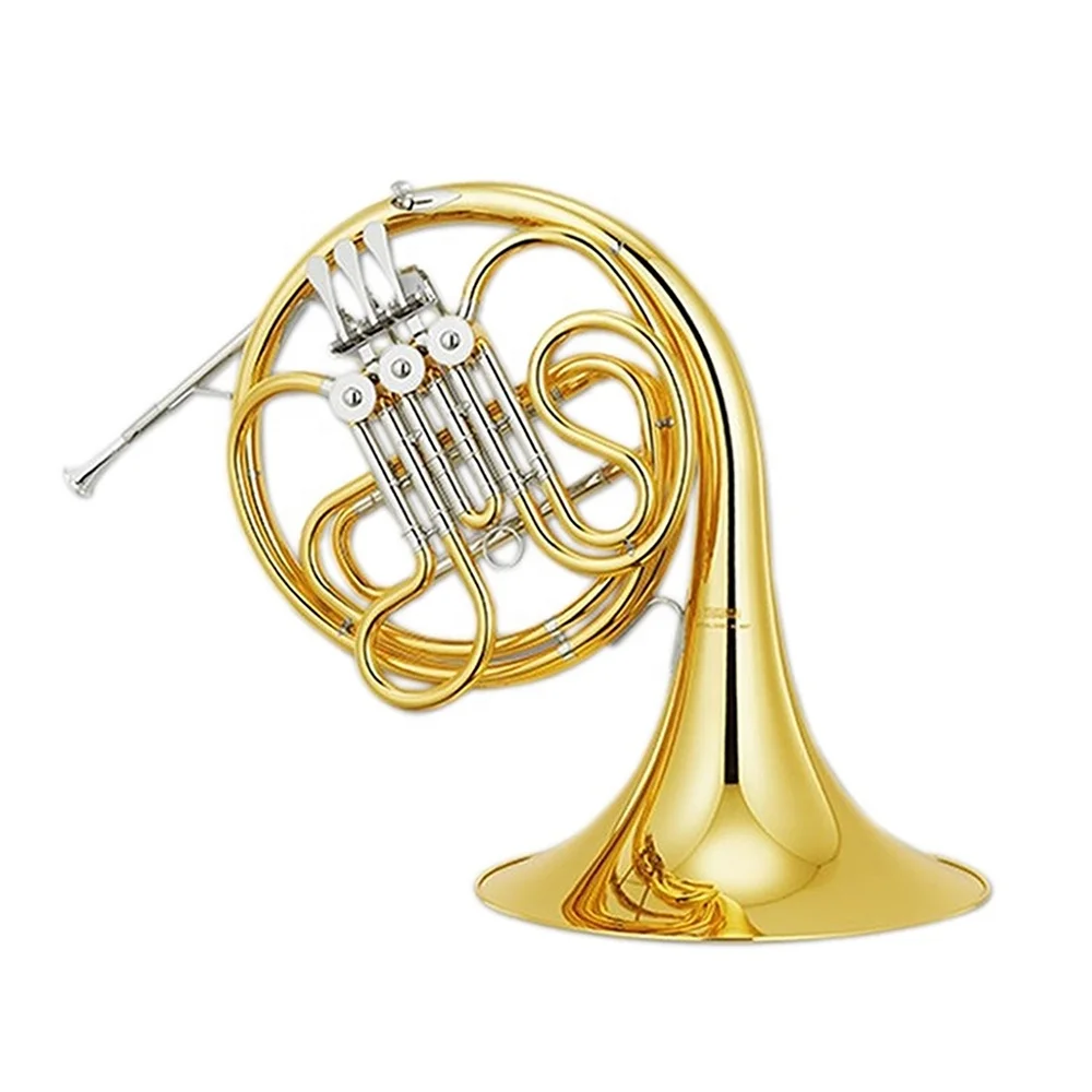 SEASOUND Factory OEM Cheap High Quality F 3 Key Single Gold French Horn JYFH932