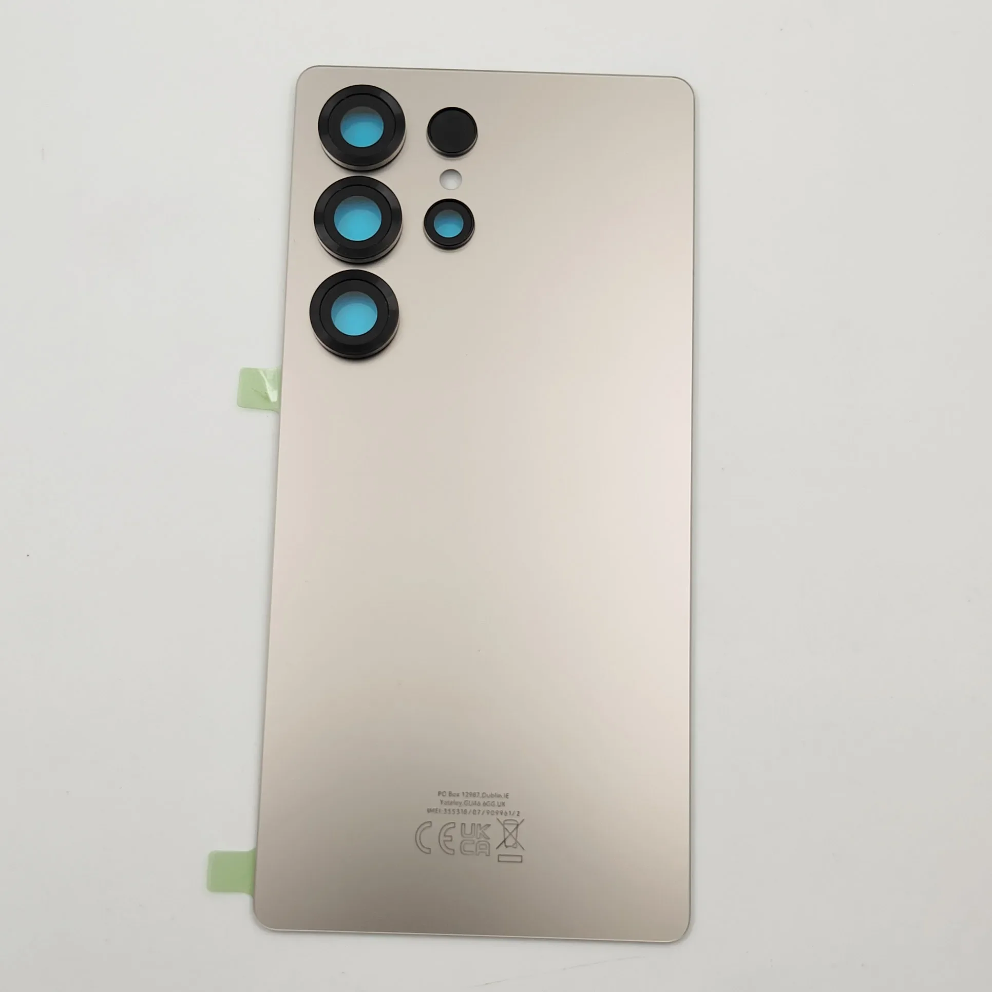 مع شعار 100% A +++ غطاء الباب الخلفي الزجاجي لهاتف سامسونج جالاكسي S25 الترا غطاء البطارية الخلفي الإسكان مع أدوات غراء عدسة الكاميرا