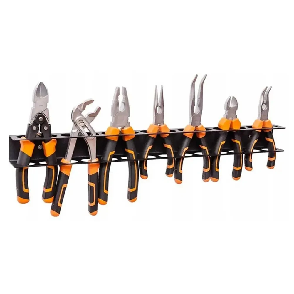 [NEWA64Z!】 Heavy-Duty Wall-Mounted Tool Organizer - Metal Screwdriver Holder For Garage, Kitchen & Bathroom Storage