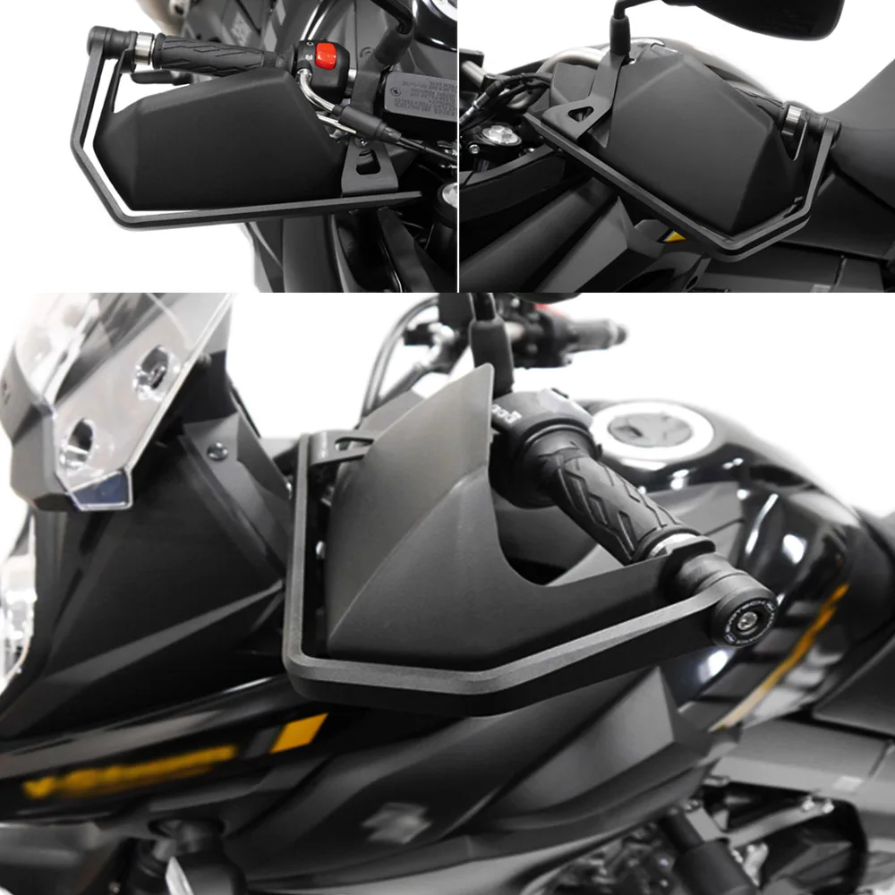 For Suzuki V-Strom Vstrom 650 XT V-strom650 Motorcycle Handguard Hand Crash Bar Protector Handlebar Handle Hand Guard New 2021 -